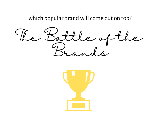 The Battle of the Brands: T-Shirt Edition [UPDATED]